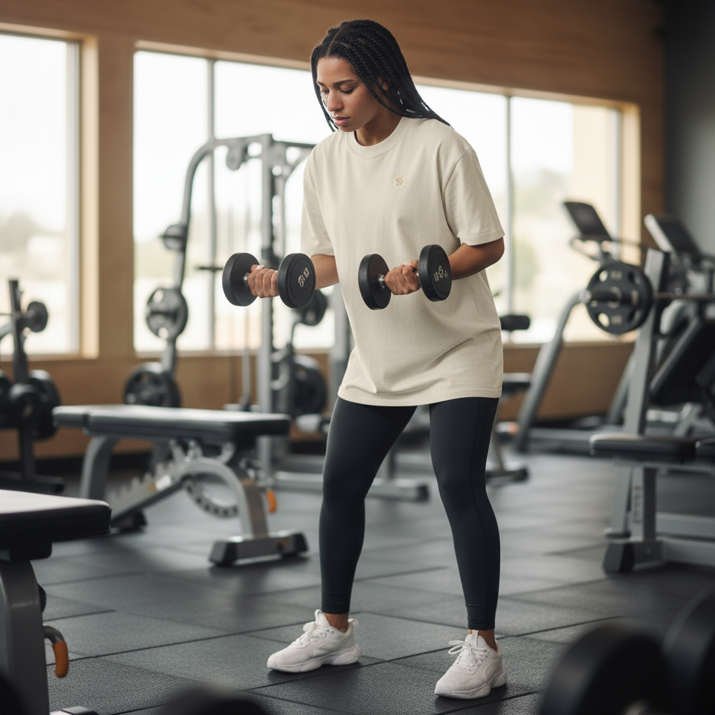 Saiyan Genetics Vintage Washed Oversized T-Shirt Damen Fitness