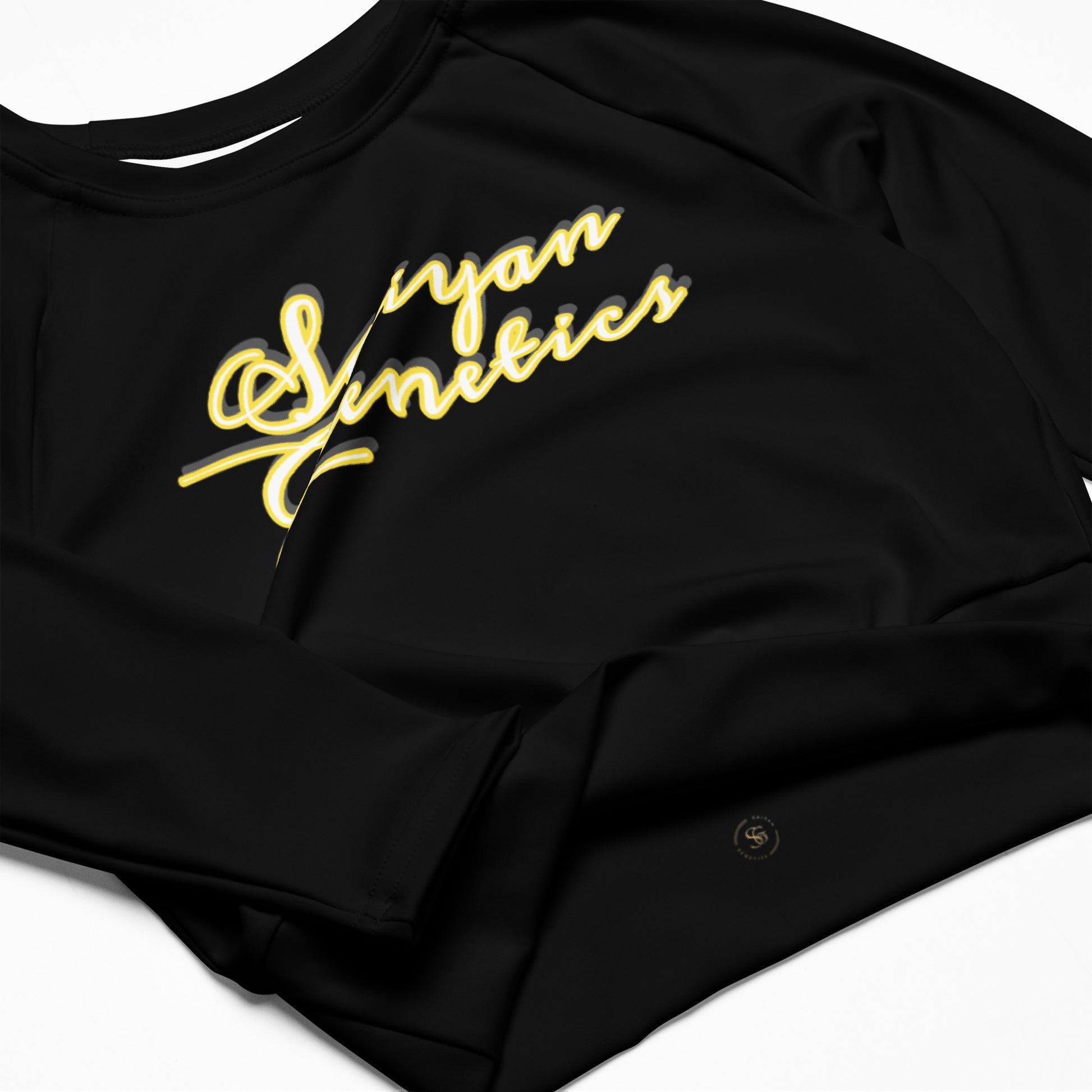 Saiyan Genetics Signature Long Sleeve Crop Top - Produktdetails Allover Print