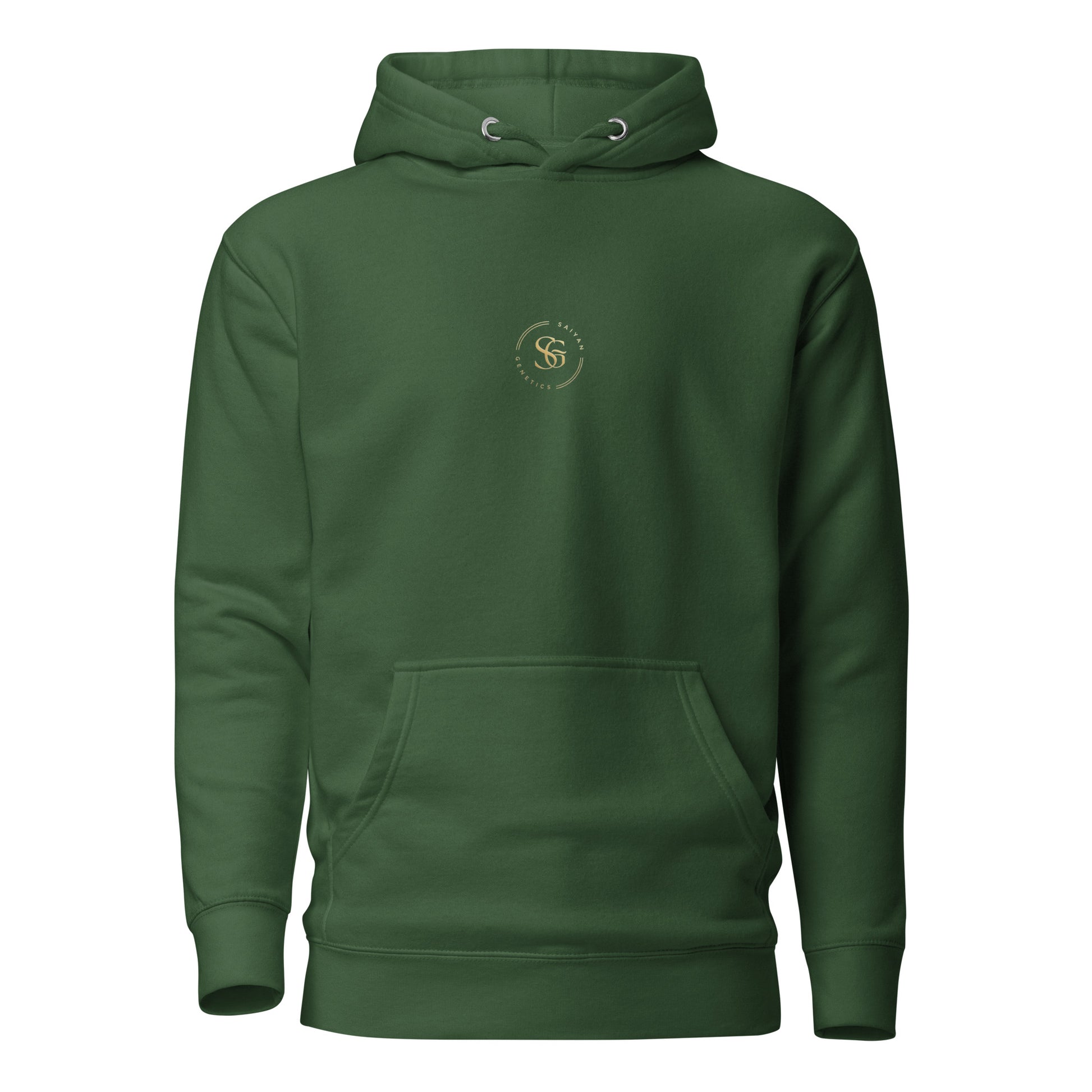 Baumwolle Hoodie Herren Cotton Blend - Vorderansicht - Saiyan Genetics