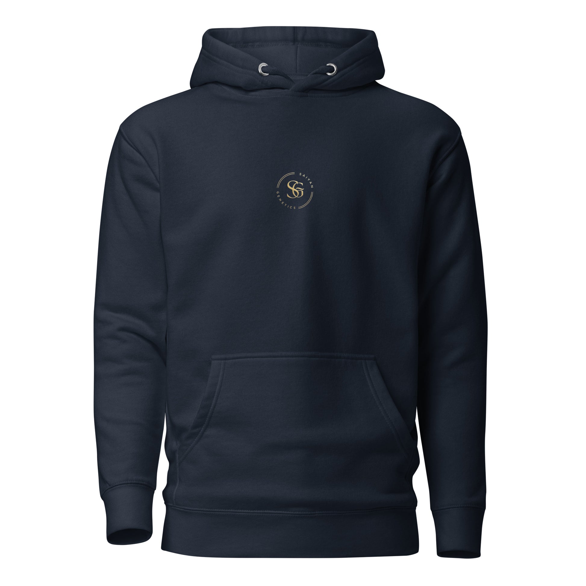 Baumwolle Hoodie Herren Cotton Blend - Vorderansicht - Saiyan Genetics