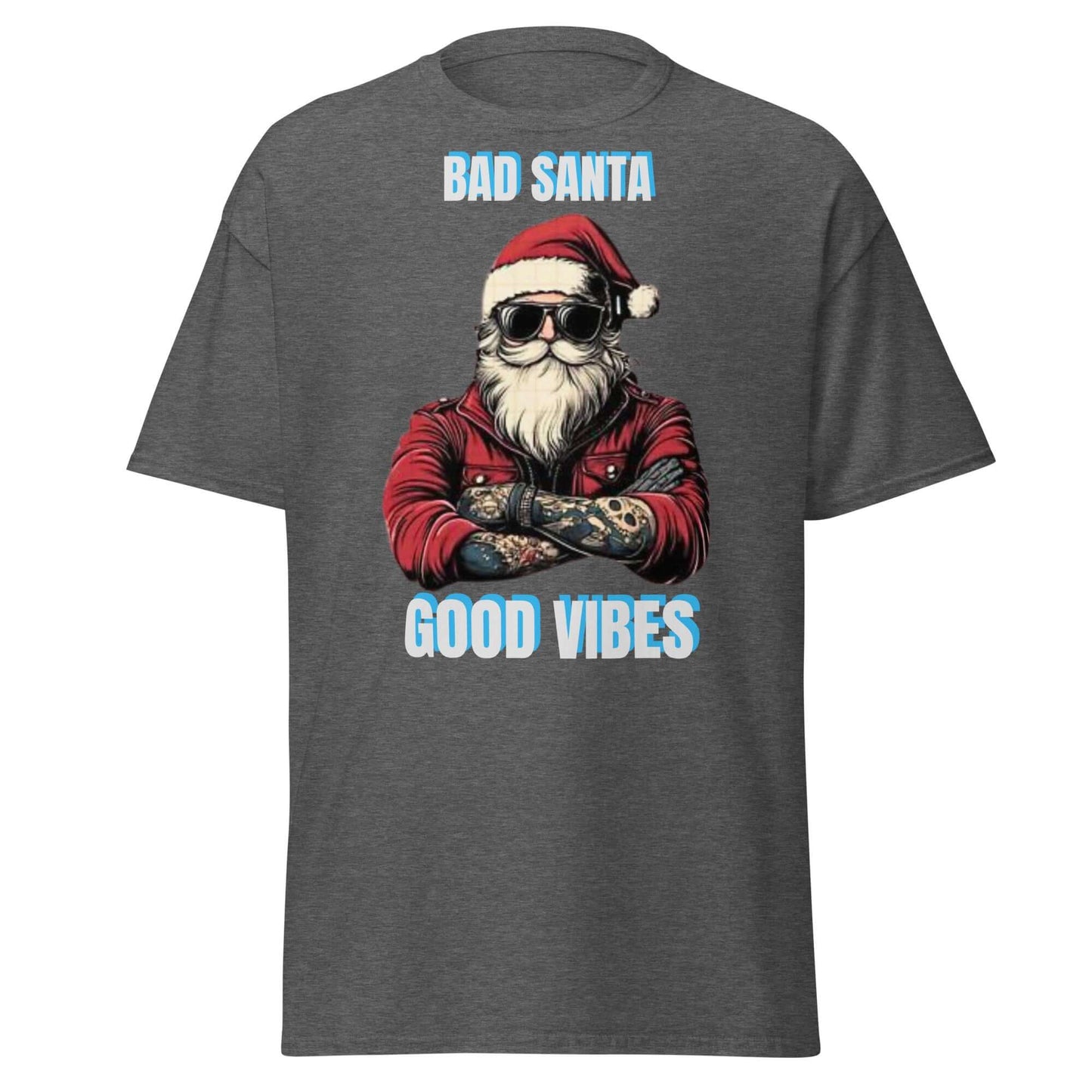 Saiyan Genetics Chill Claus Unisex T-Shirt Weihnachtsgeschenk Vorderansicht